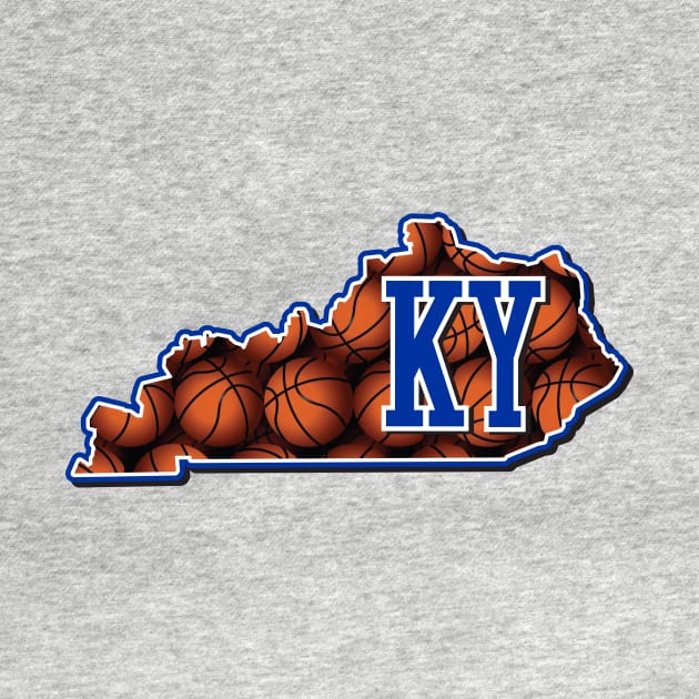KY Basketball State by KentuckyYall